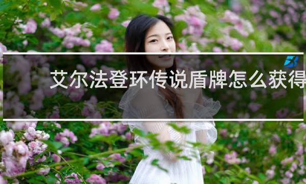 艾尔法登环传说盾牌怎么获得