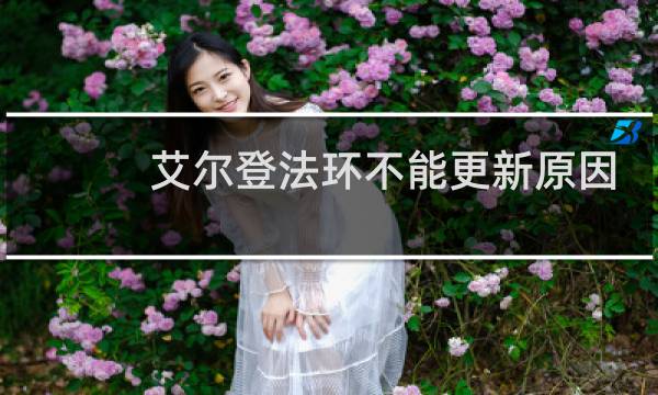 艾尔登法环不能更新原因