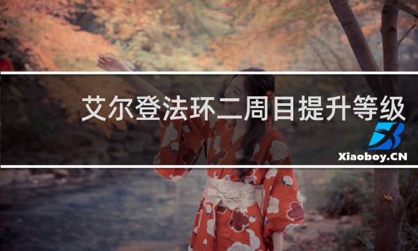 艾尔登法环二周目提升等级