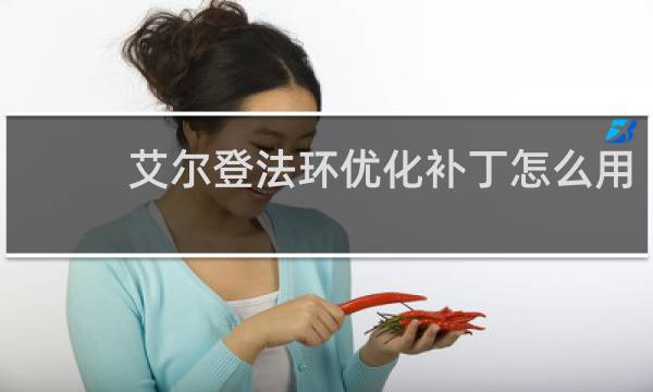 艾尔登法环优化补丁怎么用