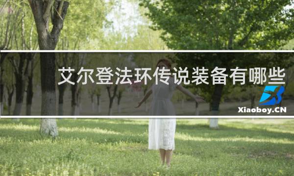 艾尔登法环传说装备有哪些