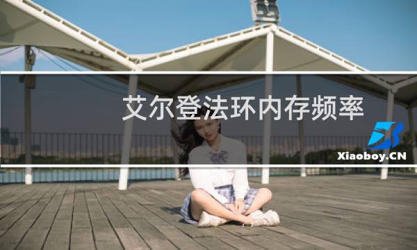 艾尔登法环内存频率