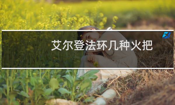 艾尔登法环几种火把