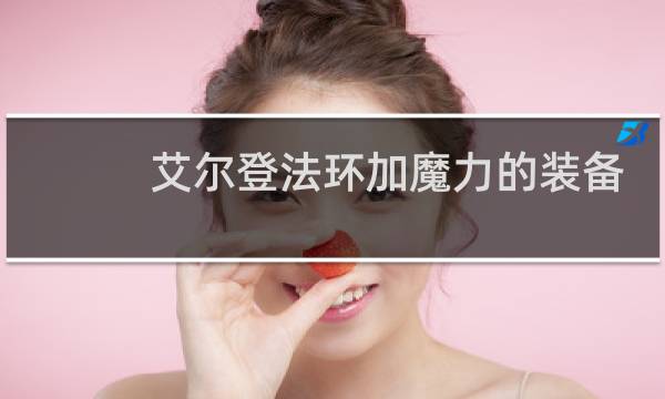 艾尔登法环加魔力的装备