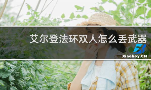 艾尔登法环双人怎么丢武器