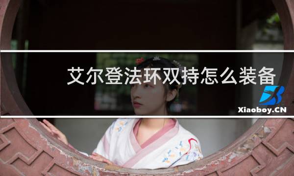 艾尔登法环双持怎么装备