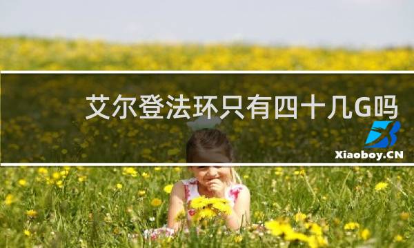 艾尔登法环只有四十几G吗