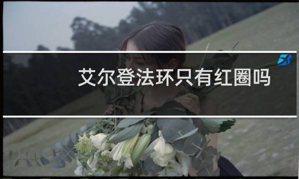 艾尔登法环只有红圈吗