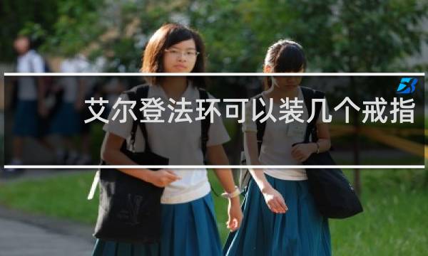 艾尔登法环可以装几个戒指