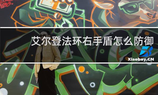 艾尔登法环右手盾怎么防御