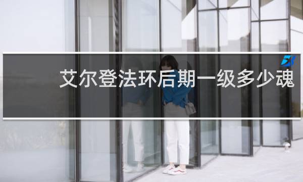 艾尔登法环后期一级多少魂