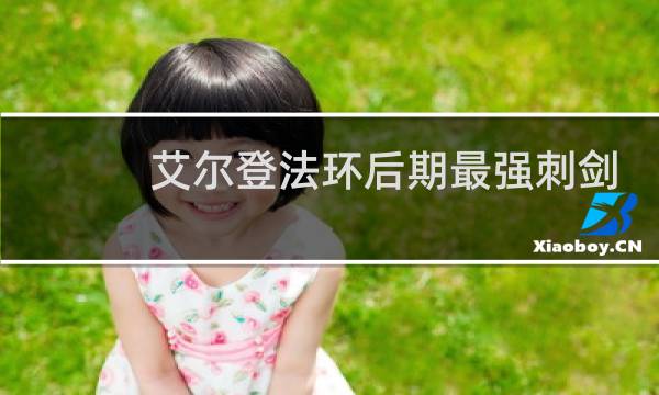 艾尔登法环后期最强刺剑