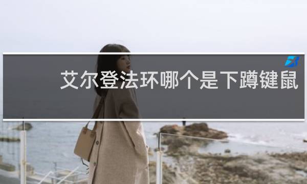 艾尔登法环哪个是下蹲键鼠