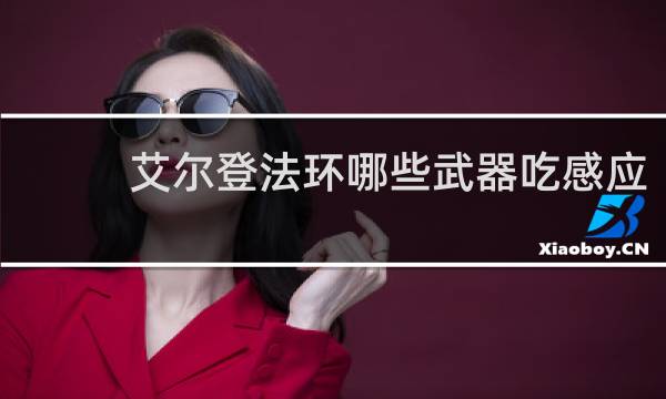 艾尔登法环哪些武器吃感应