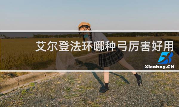 艾尔登法环哪种弓厉害好用