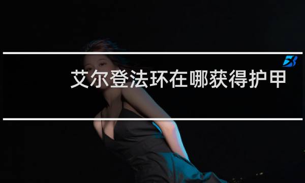 艾尔登法环在哪获得护甲