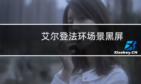 艾尔登法环场景黑屏