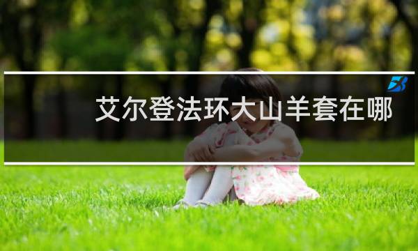 艾尔登法环大山羊套在哪