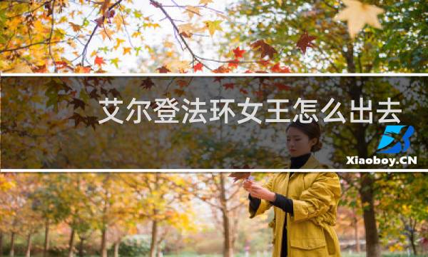 艾尔登法环女王怎么出去