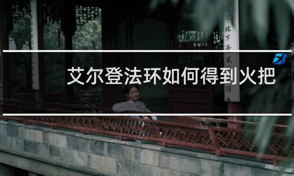 艾尔登法环如何得到火把