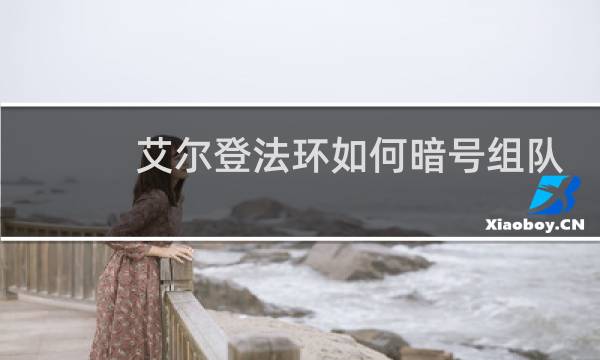 艾尔登法环如何暗号组队