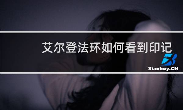 艾尔登法环如何看到印记