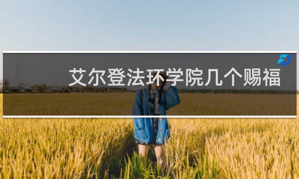 艾尔登法环学院几个赐福