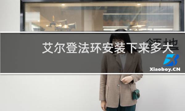 艾尔登法环安装下来多大