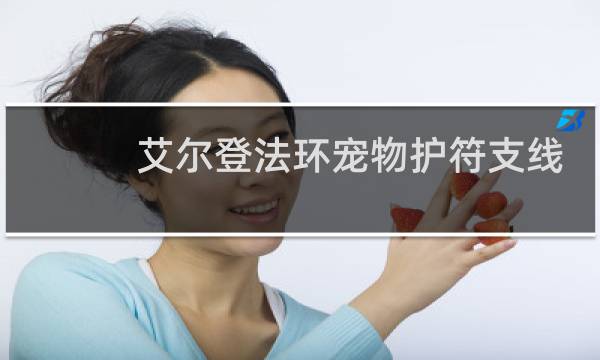 艾尔登法环宠物护符支线