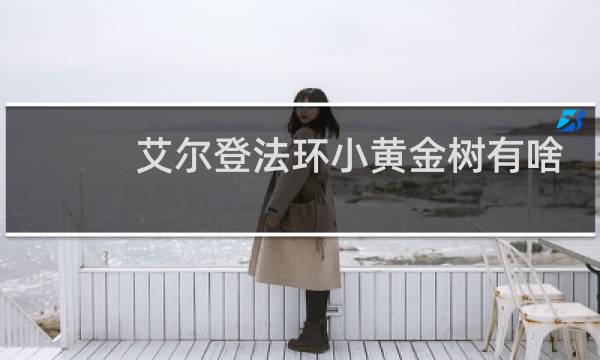 艾尔登法环小黄金树有啥