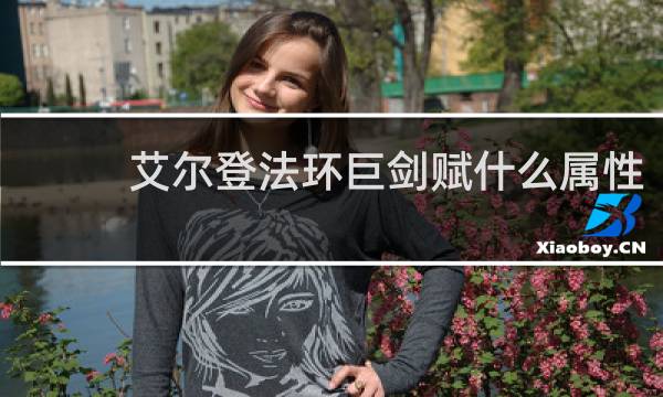 艾尔登法环巨剑赋什么属性