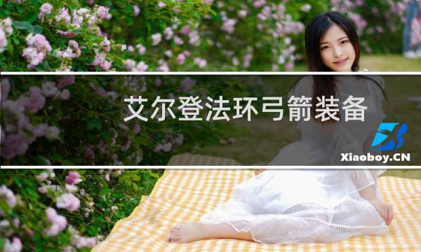 艾尔登法环弓箭装备