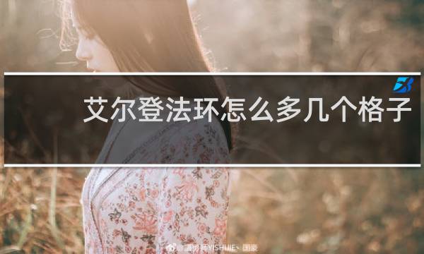 艾尔登法环怎么多几个格子