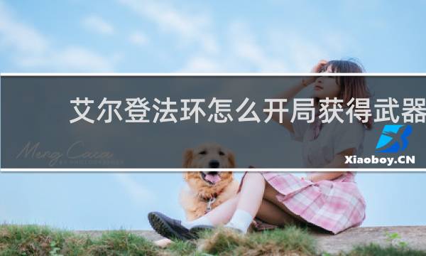 艾尔登法环怎么开局获得武器