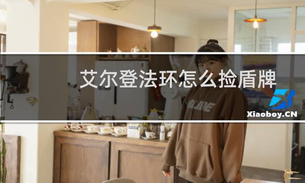 艾尔登法环怎么捡盾牌