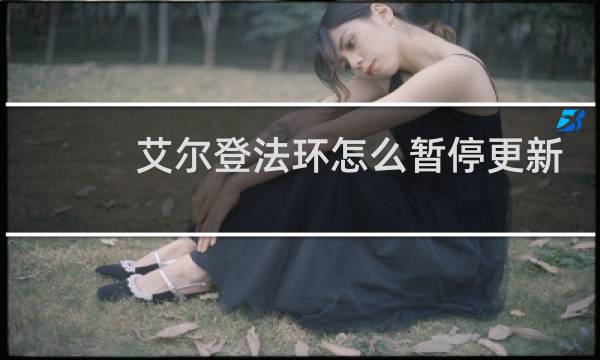 艾尔登法环怎么暂停更新
