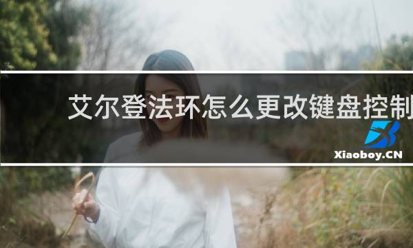 艾尔登法环怎么更改键盘控制