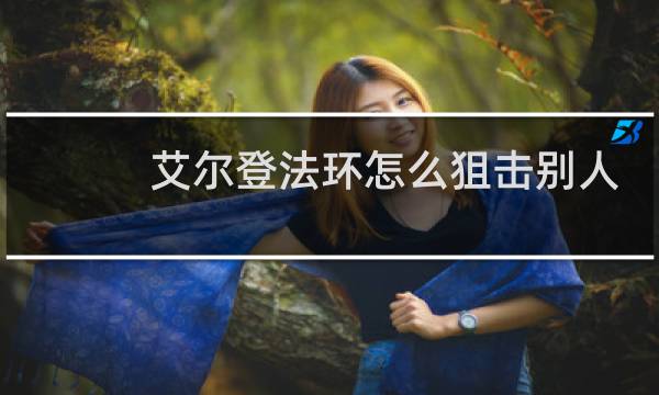 艾尔登法环怎么狙击别人