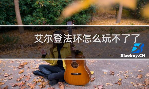 艾尔登法环怎么玩不了了