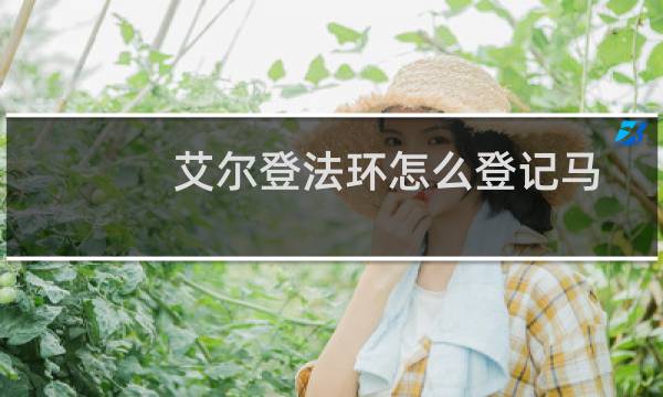 艾尔登法环怎么登记马