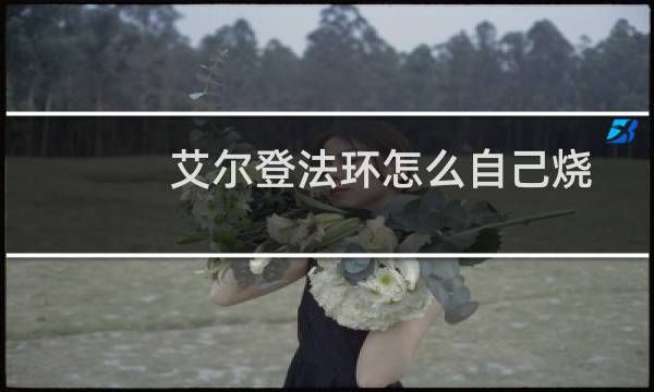 艾尔登法环怎么自己烧