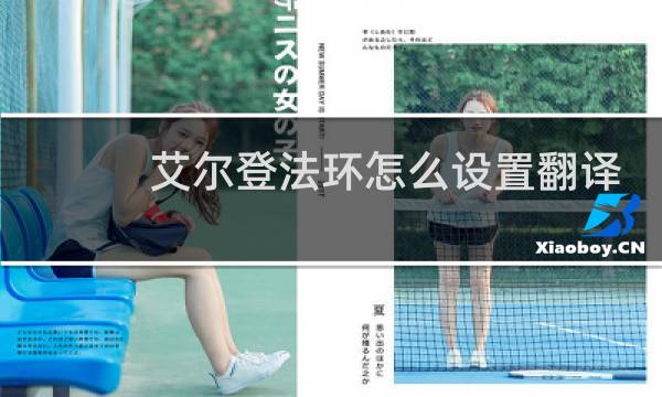 艾尔登法环怎么设置翻译