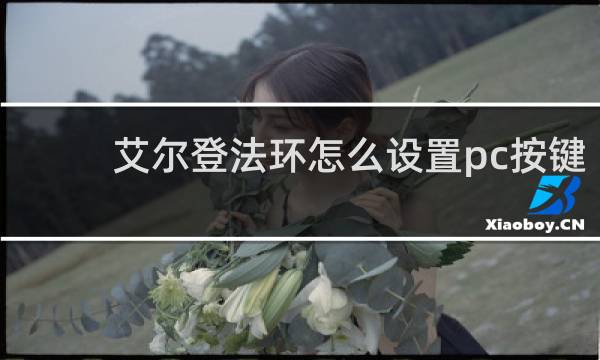 艾尔登法环怎么设置pc按键