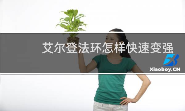 艾尔登法环怎样快速变强