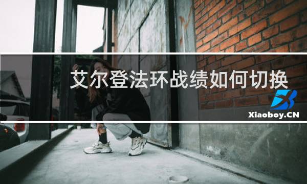 艾尔登法环战绩如何切换