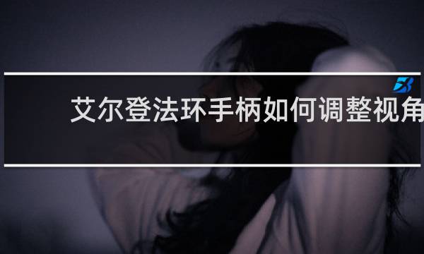 艾尔登法环手柄如何调整视角