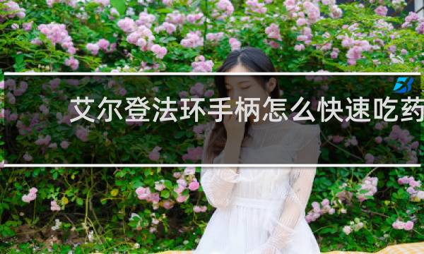 艾尔登法环手柄怎么快速吃药