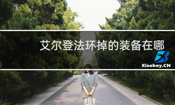 艾尔登法环掉的装备在哪