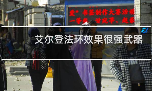 艾尔登法环效果很强武器