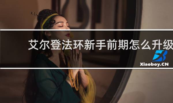 艾尔登法环新手前期怎么升级